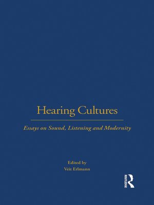 cover image of Hearing Cultures